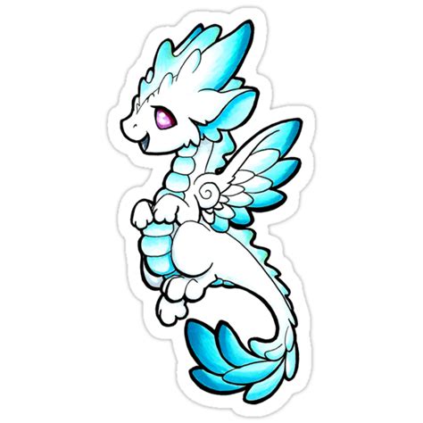 Air Dragon Stickers By Rebecca Golins Redbubble