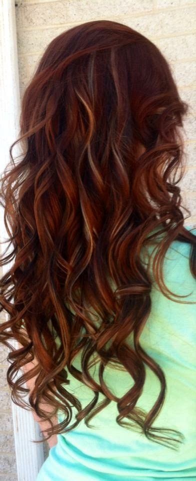 Brown hair with blonde highlights medium ash brown hair color medium to light brown hair color. Medium mahogany base with cherry red highlights, blonde ...
