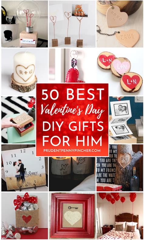 50 Diy Valentines Day Ts For Him Prudent Penny Pincher