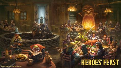Artstation Heroes Feast Cover Illustration