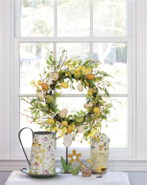 Tradeshow arts & crafts furnishings & decor home & office. Yellow and green are beautiful colors for Spring that will ...