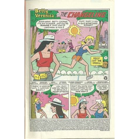 Betty And Veronica Comic 68 Oct October 1993 Archie Comics Series On