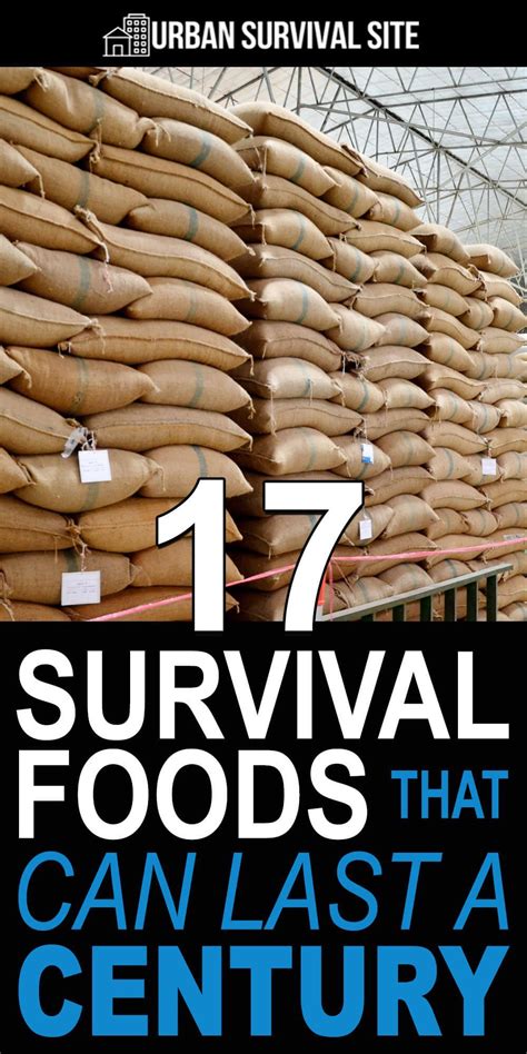 17 Survival Foods That Can Last A Century Urban Survival Site In 2020