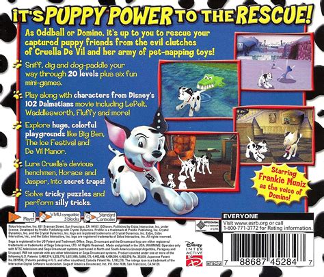 Disneys 102 Dalmatians Puppies To The Rescue Images Launchbox Games Database