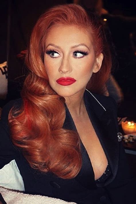 Christina Aguilera Christina Aguilera Red Hair New Hair Hair Hair Blonde Hair New Flame