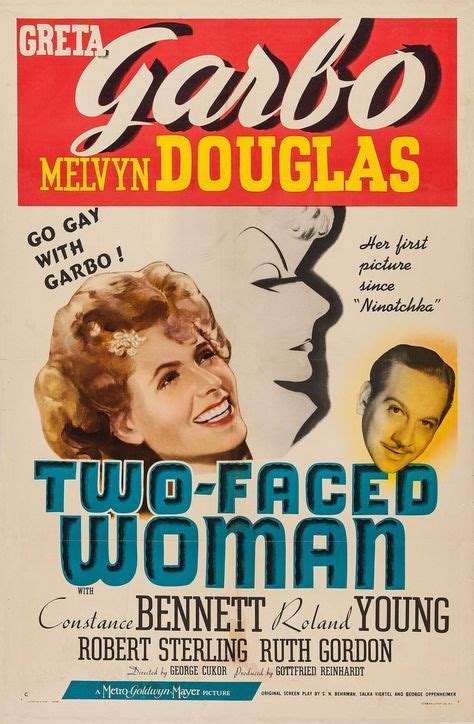Two Faced Woman 1941 En 2019 Dos Caras Caras Y Carteles De Cine