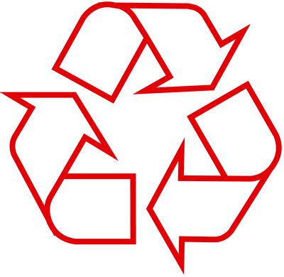 Red Recycle Logo Logodix