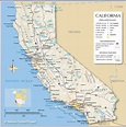 Detailed Map Of California Coastline - Printable Maps