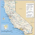 Detailed Map Of California Coastline - Printable Maps