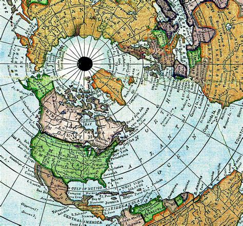 Alexander Gleasons New Standard Map Of The World 1892 Etsy