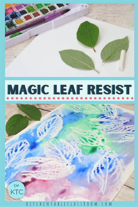 Leaf Resist Craft Artofit