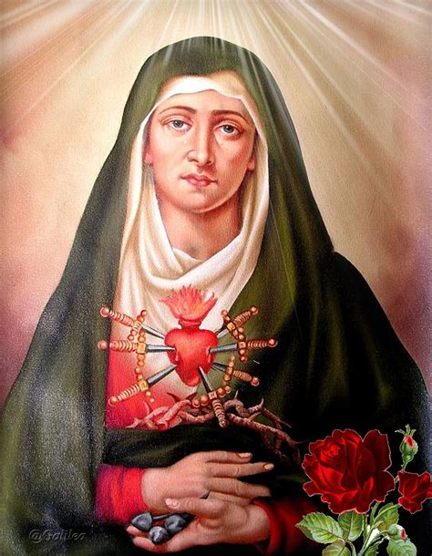 Testimonios Para Crecer Los Siete Dolores De La Santísima Virgen María