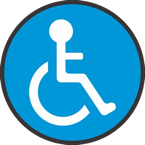 Disabled Handicap Symbol Png Transparent Image Download Size 800x800px