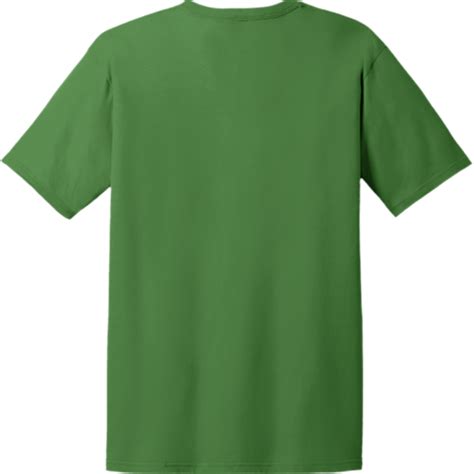 Clipart Shirt Green Shirt - Apple Green Tshirt Back - Png Download png image