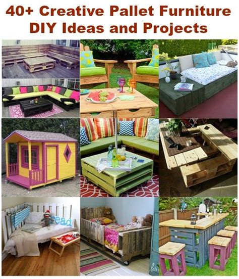 30 Creative Pallet Furniture Diy Ideas And Projects