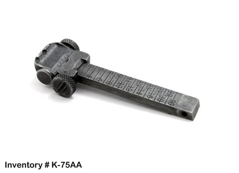 1898 Krag Rear Sight Ladder Altered Corners — Granpas Gun Parts