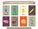 Printable Letter P Flash Cards