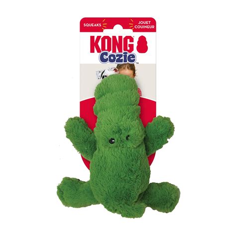 Kong Cozie Ali Alligator Soft Luxuriously Cuddly Dog Toy Medium Petco