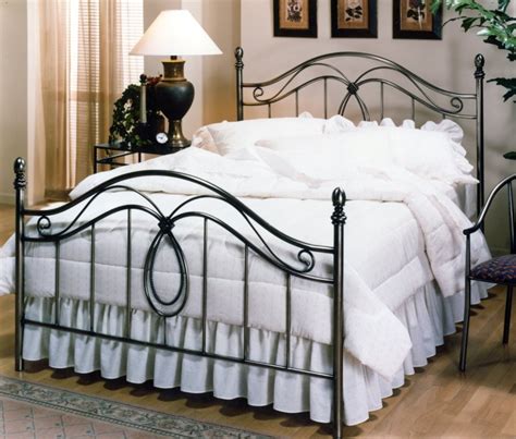 hillsdale furniture bqr milano bed set  rails queen antique pewter