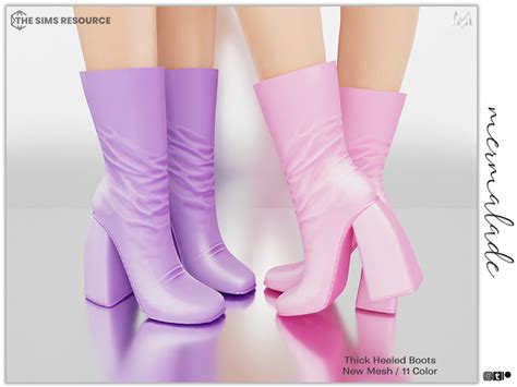 Thick Heel Boots Thick Heels Heeled Boots Daphne Shoes Butterfly