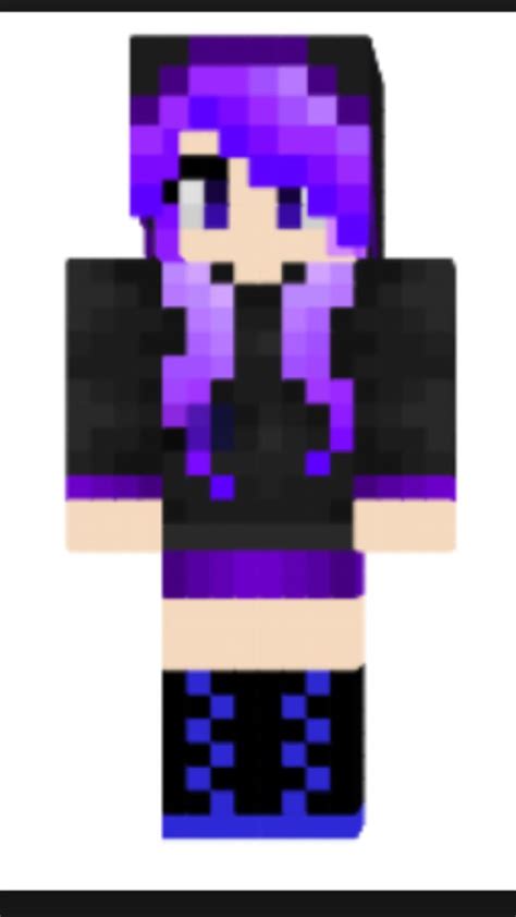 This Is A Another Cool Purple Skin Minecraft Girl Skins Minecraft