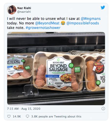 Penis Shaped Vegan Sausages Become Instant Social Media Smash Bandt