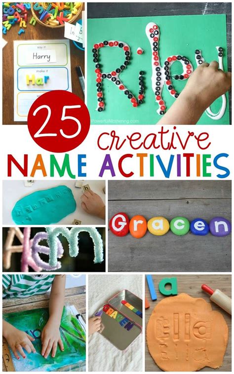 Creative And Fun Name Activities Name Activities Preschool Preschool
