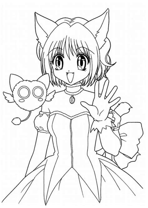 Fantasy Anime Coloring Pages Coloring Home