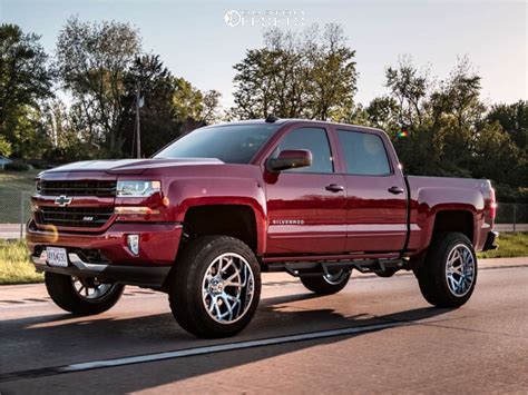 2018 Chevrolet Silverado 1500 With 22x12 44 Hostile Rage And 3512