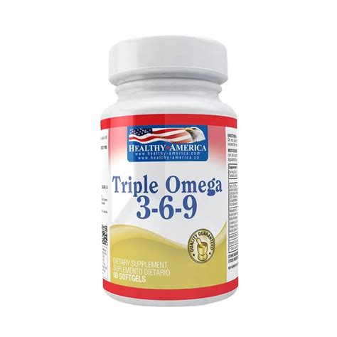 Triple Omega Mg X Softgel Healty America Leven