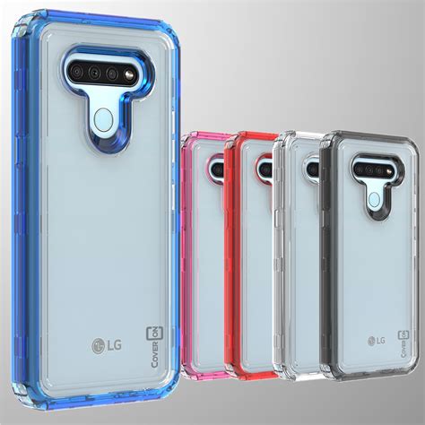 For Lg Stylo 6 Case Full Body Tough Military Grade Clear Shockproof