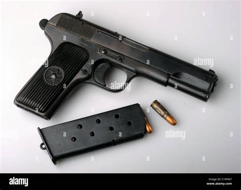A 762mm Tokarev Pistol Stock Photo 35532259 Alamy