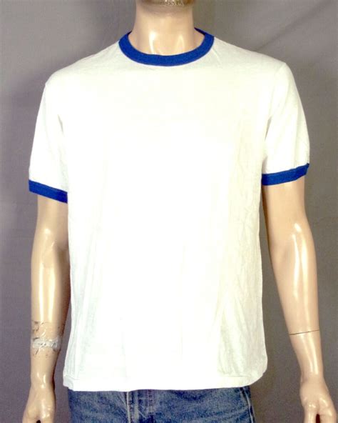 Vintage 70s Southern Athletic Nos Single Stitch Blank Ringer T Shirt Russell Lのebay公認海外通販｜セカイモン