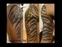 46 Tiger Stripes Tattoos For Girls Ideas Stripe Tattoo Tiger Stripe