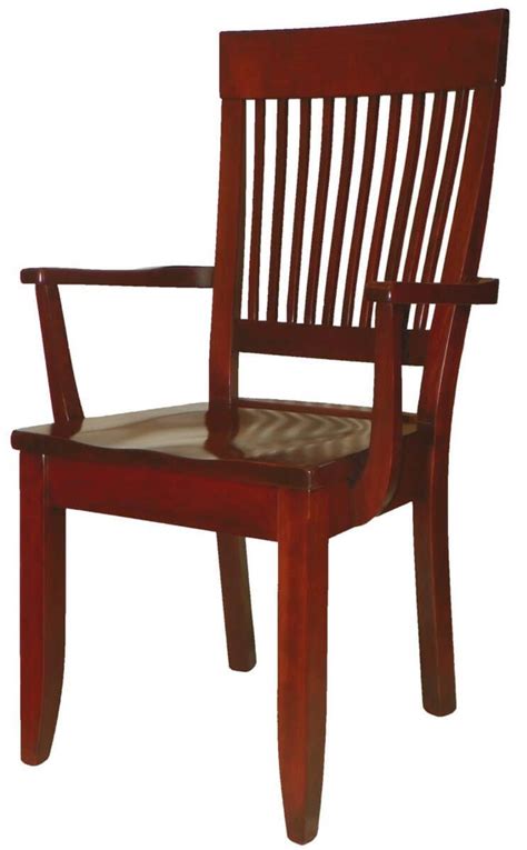 The kitchen cabinets are all solid maple wood, keeping its natural color and only lightly varnishing it. Willis Solid Wood Dining Chairs - Countryside Amish Furniture