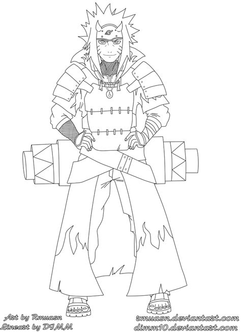 All Hokage Pages Coloring Pages