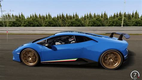 Lamborghini Huracán Performante Top Speed Run on Le Mans Assetto Corsa