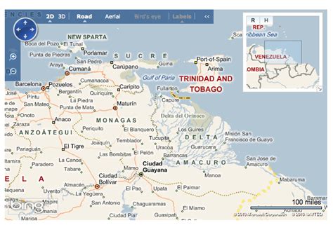 Map Of Venezuela And Trinidad Katy Perry Buzz