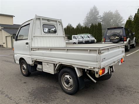 Northwest Mini Trucks Used 1991 White Mitsubishi Minicab Mighty For