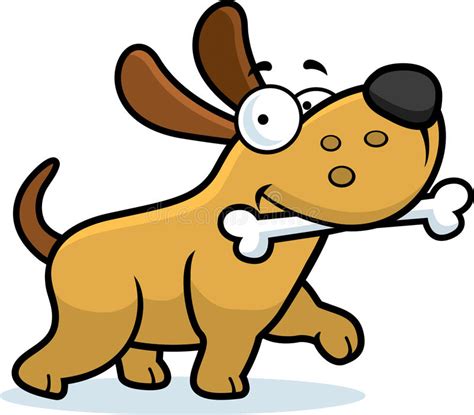 Cartoon Dog Bone Stock Vector Image 47296799