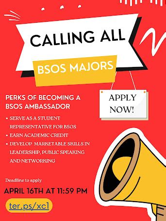 CCJS Undergrad Blog Apply To Be A BSOS Ambassador