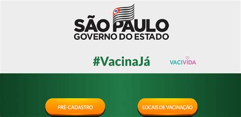 Inicio da vacinação em são paulo. Covid-19: governo de SP abre site de cadastro para ...