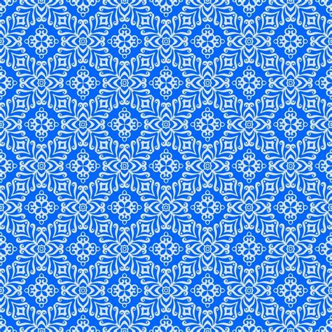 Blue With Light Blue Details Geometric Pattern 699576 Vector Art At