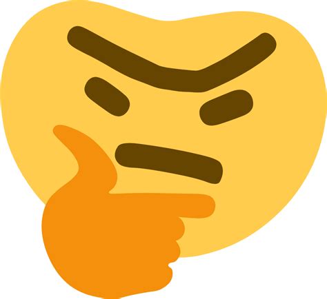 Life Is Thonkless Meme Emojis Discord Free Transparent Png Clipart