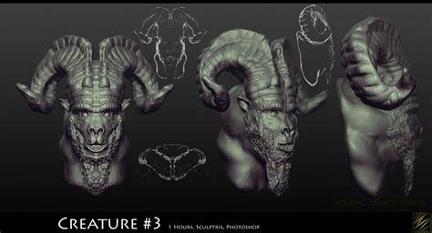 Creature #3 Sculptris by Kuhlwetter on deviantART | Creatures 3 ...