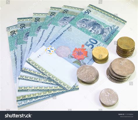 Malaysia Currency Myr Stack Ringgit Malaysia Stock Photo 1115758064