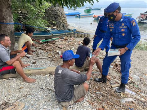 Polairud Polda Maluku Patroli Di Zona Konservasi Laut Banda