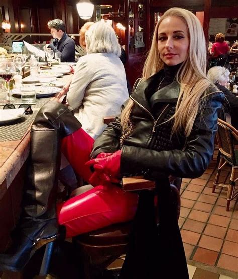 Leather Boots Outfit Leather Jacket Girl Leather Gloves Leather