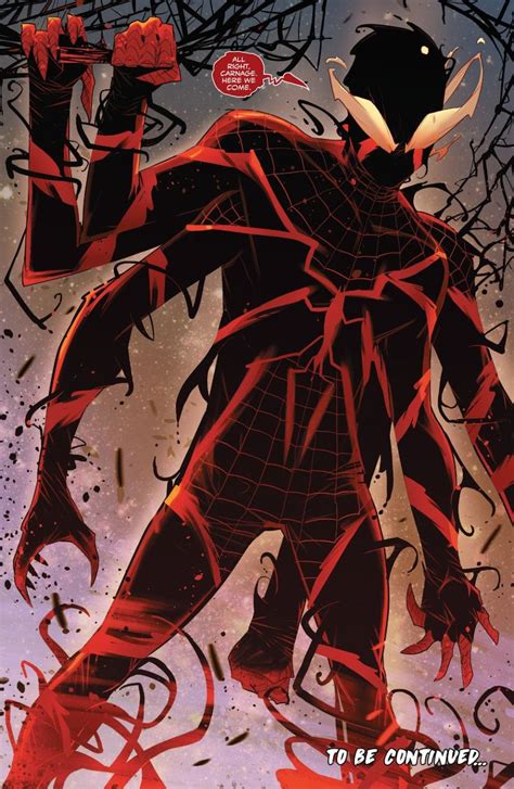 Miles Morales Spider Man Carnage Symbiote Spiderman Art Symbiotes