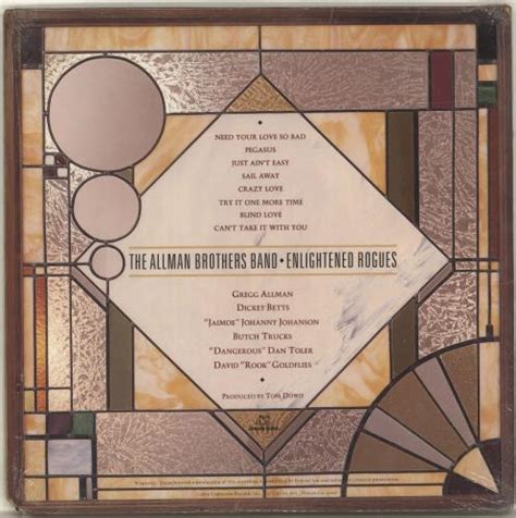 Allman Brothers Band Enlightened Rogues Us Vinyl Lp Album Lp Record